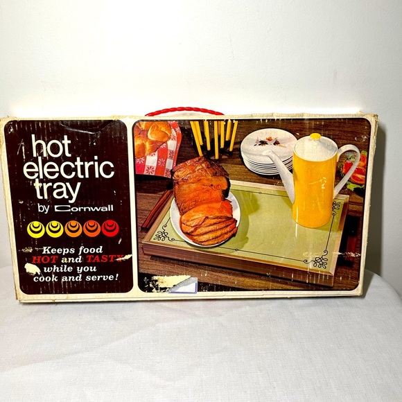 Vintage HOT ELECTRIC TRAY, Entertain with fun Design - Picture 1 of 9